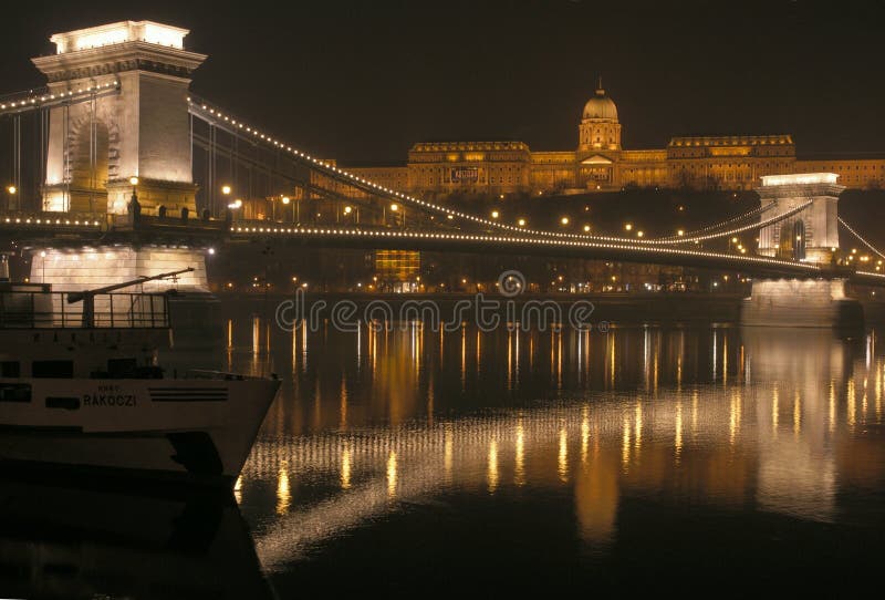 Budapest at night