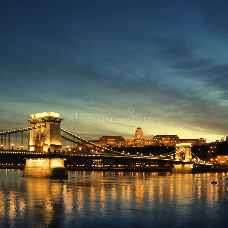 Budapest at night