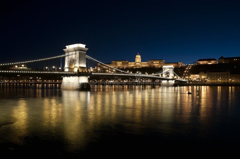 Budapest at night