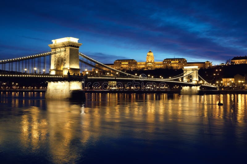 Budapest at night