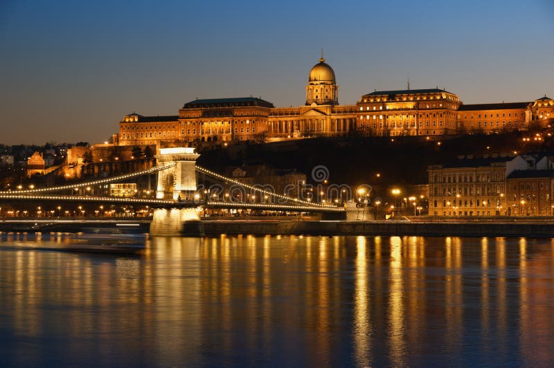 Budapest at night