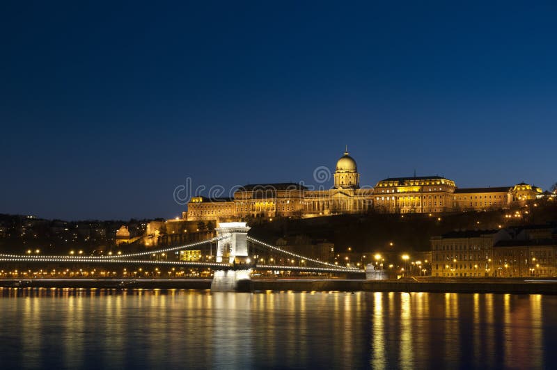 Budapest at night