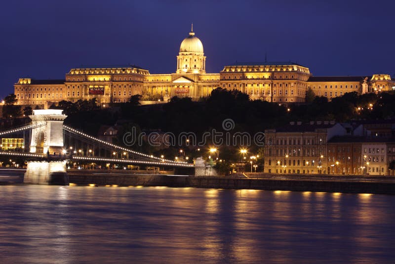 Budapest at night