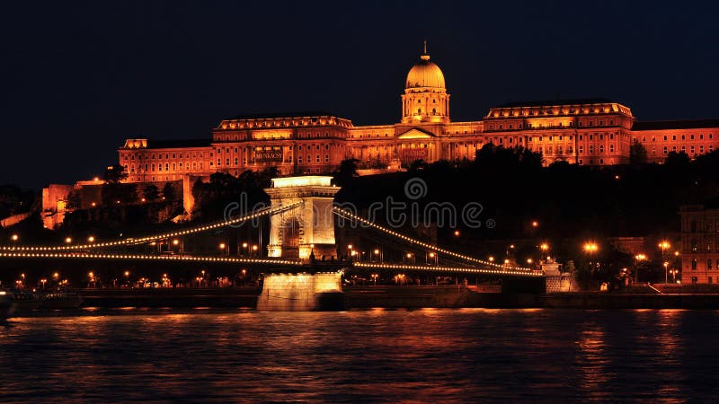 Budapest in night