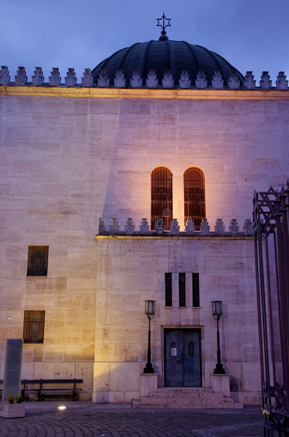 Budapest-Synagoge stockbild Budapest-Synagoge stockbild