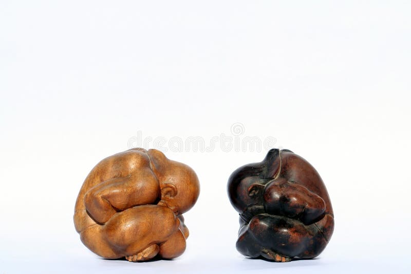 Мыслящий Будда Будда стоковые фото