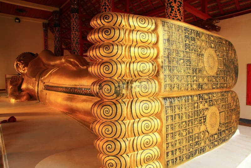 Buddha antyczny sen zdjęcia stock