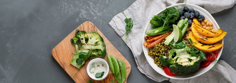 Buddha Bowl of Grilled Vegetables and Legumes Stock Photo Image of Buddha Bowl of Grilled Vegetables and Legumes Stock Photo Image of