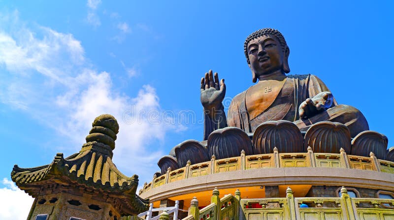 buddha Hong kong dębnik tian fotografia royalty free buddha Hong kong dębnik tian fotografia royalty free