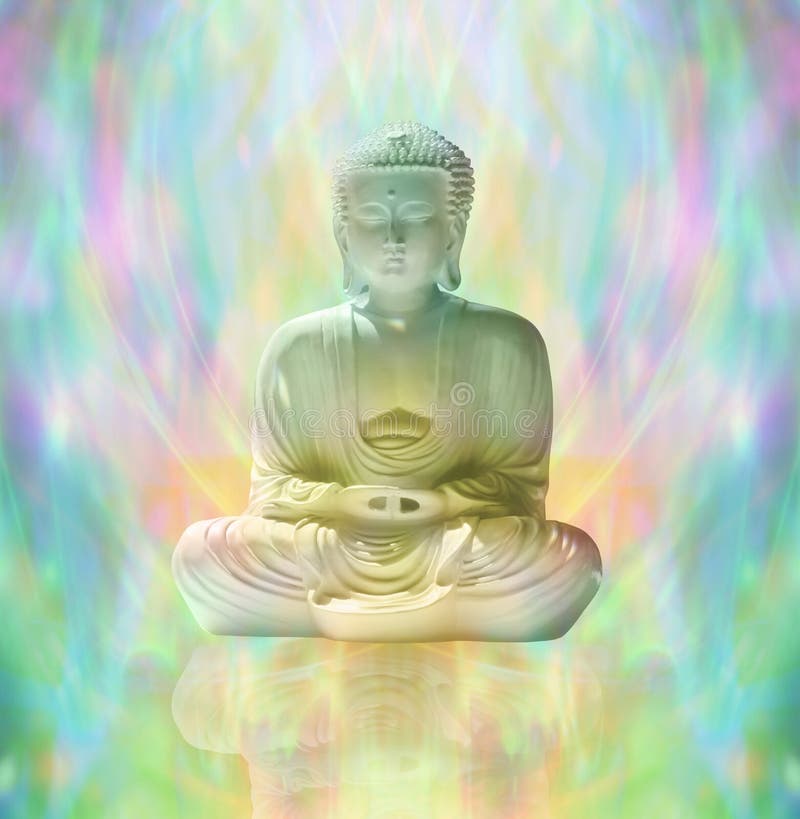 Buddha nella meditazione pacifica immagini stock libere da diritti Buddha nella meditazione pacifica immagini stock libere da diritti