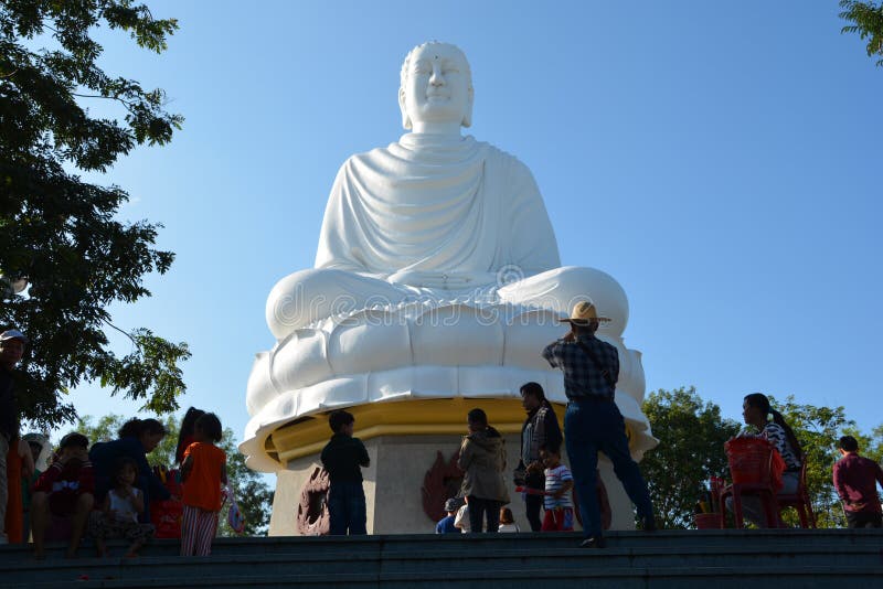 Buddha Nha Trang fotografering för bildbyråer Buddha Nha Trang fotografering för bildbyråer
