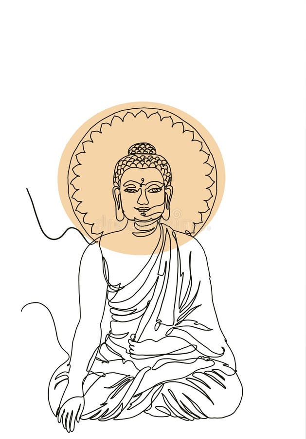 How to Draw Buddha - Really Easy Drawing Tutorial