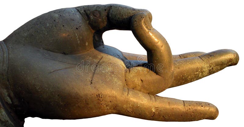 Buddha's hand. A specific Buddhist mediation hand attitude-a detail of a statue Buddha's hand. A specific Buddhist mediation hand attitude-a detail of a statue