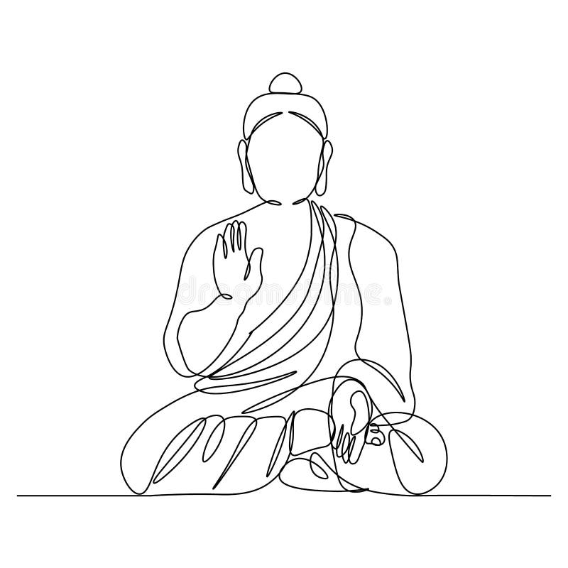 How to Draw Buddha - Really Easy Drawing Tutorial