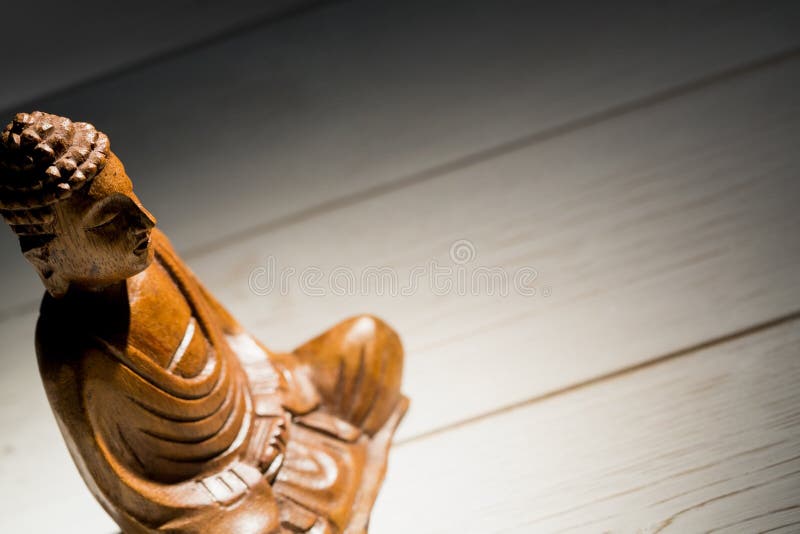 Buddha statue on a table stock image. Image of statue 51628959
