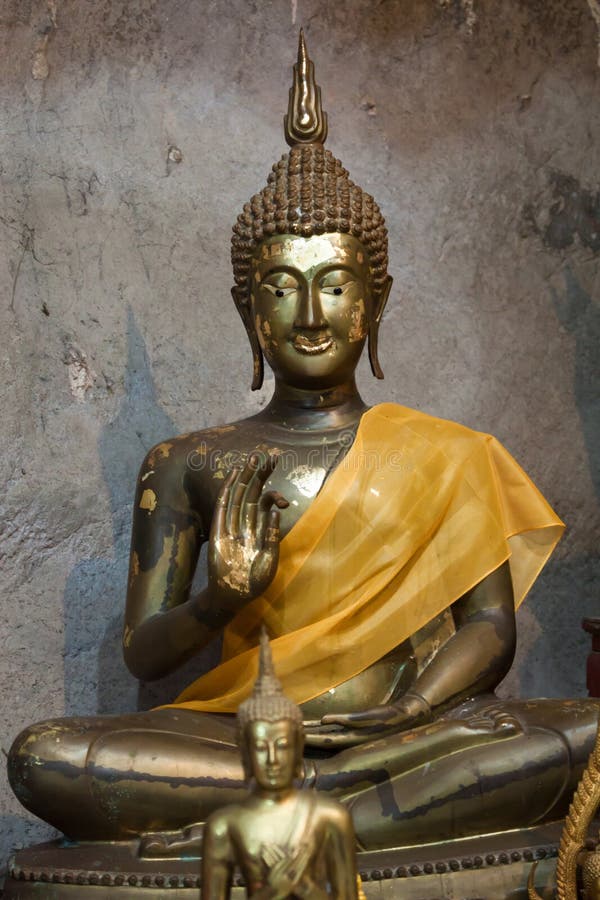 Buddha Statues on the Tiger Cave Temple Near Krabi ,thailand Stock ...