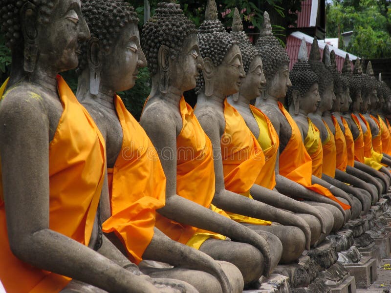buddha statyer thailand royaltyfria bilder buddha statyer thailand royaltyfria bilder