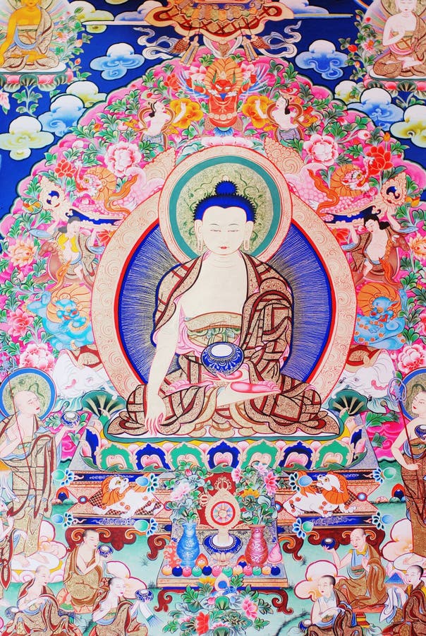Buddha of thangka