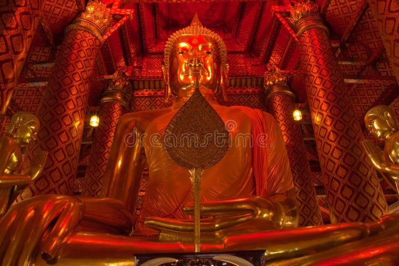 The Buddha of Wat Phananchoeng Worawihan