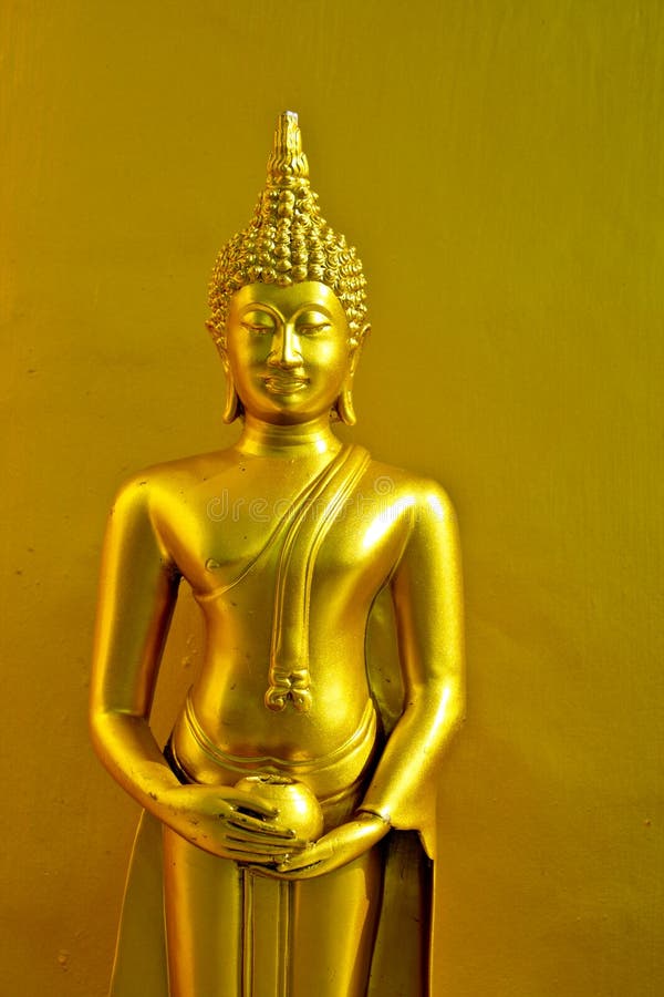 Buddha złota statua