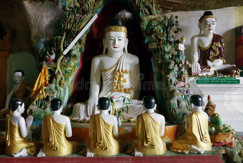 Buddhapredikant royaltyfri fotografi Buddhapredikant royaltyfri fotografi