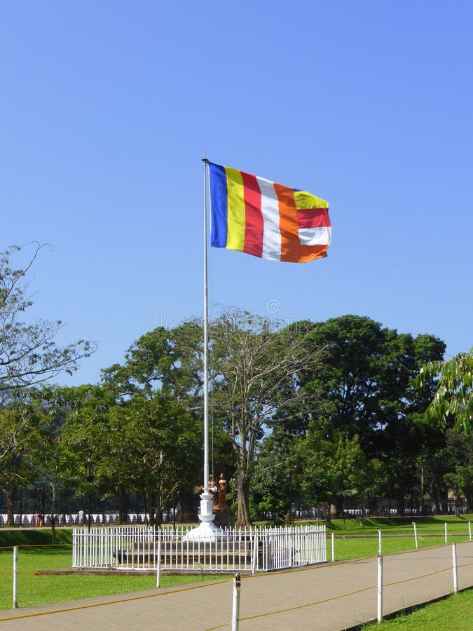 Buddhist Flag in Temple and the Old Pagoda. Stock Image - Image of culture, color: 108724631 Buddhist Flag in Temple and the Old Pagoda. Stock Image - Image of culture, color: 108724631