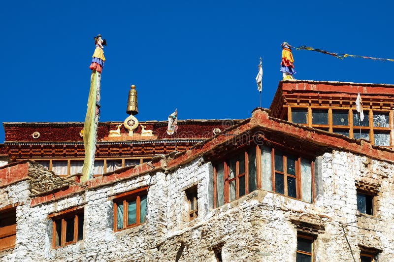 Buddhist monastry royalty free stock images