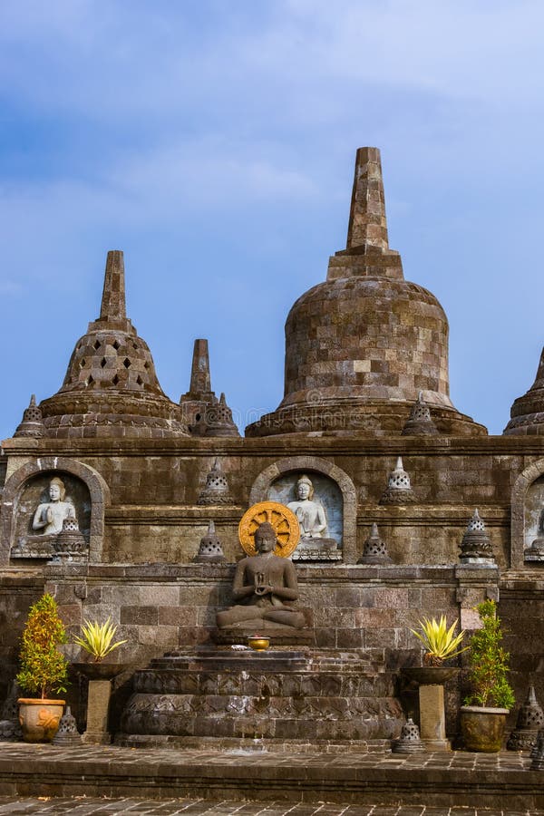 Buddhist Temple  Of Banjar  Island Bali Indonesia Stock 