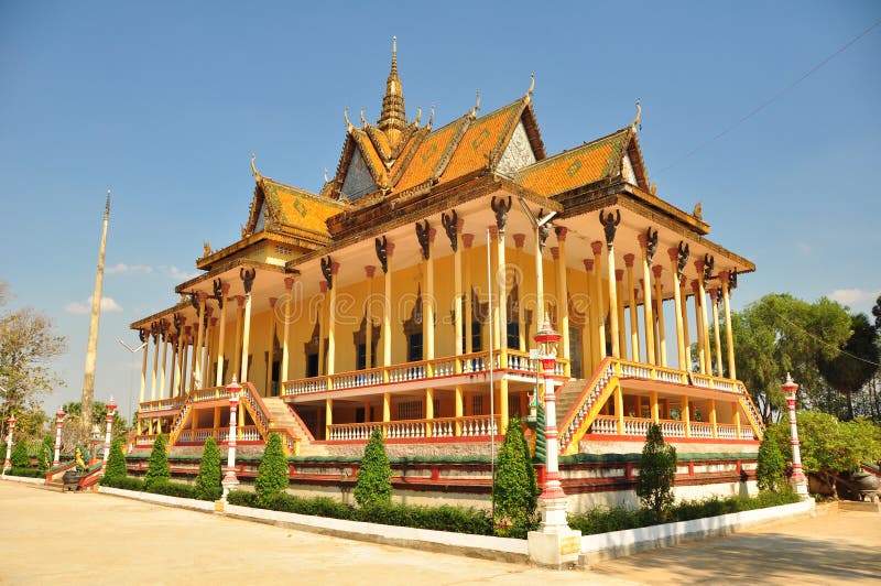 Buddhist temple, cambodia stock photo. Image of cambodia 20675690