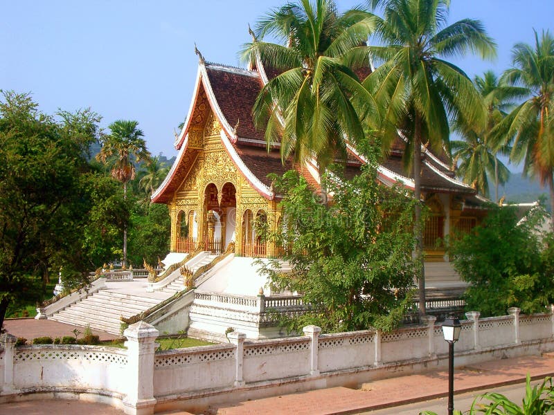 Buddhist temple in Royal Palace, Luang Prabang