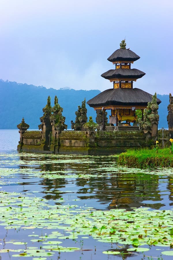 Buddhist temple on the water