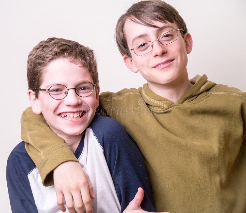 Two buddies stock photo. Image of laughter, family, hugs 15380198