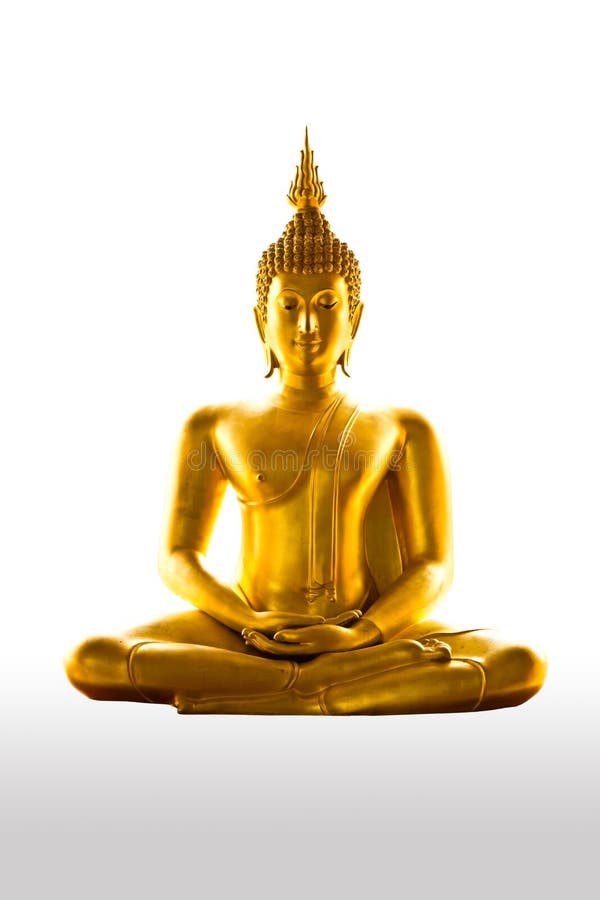 Buddism statue Isolated