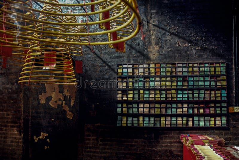 Buddistiska tempel i Macao arkivfoto Buddistiska tempel i Macao arkivfoto