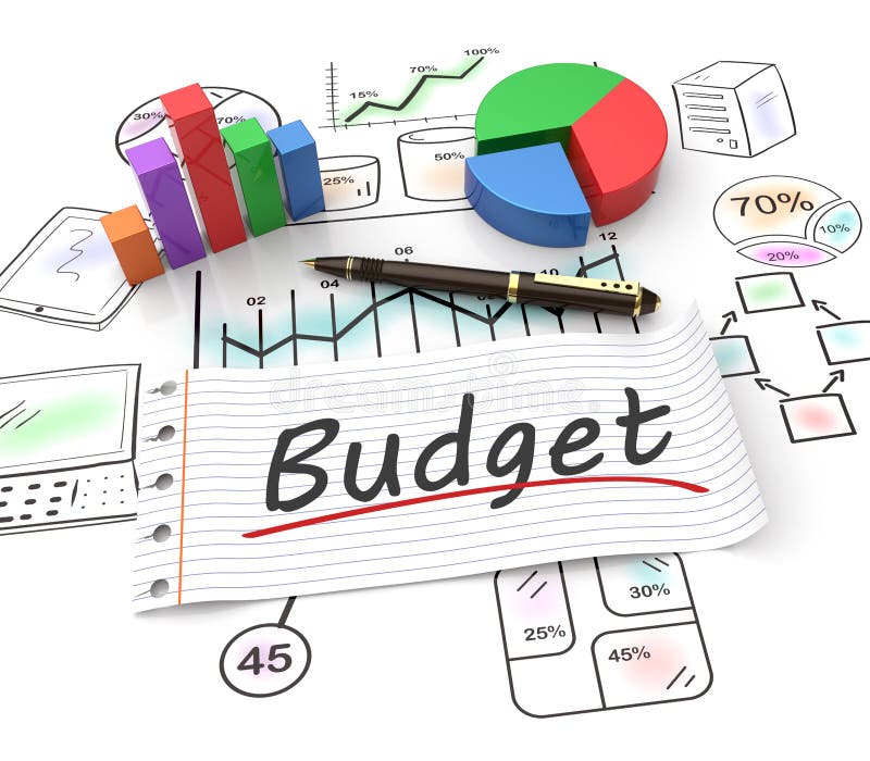 Budget concept vector illustration