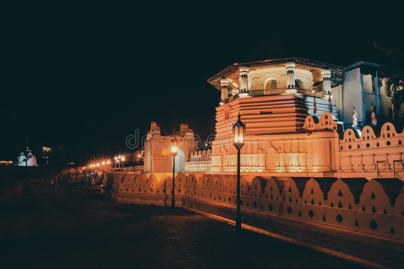 Budha Golden Temple at the Candy Sri Lanka Stock Photo Image of