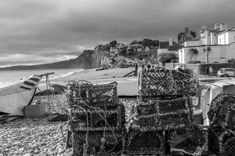 Budleigh Salterton stock image. Image of jurassic, seaside 271704189