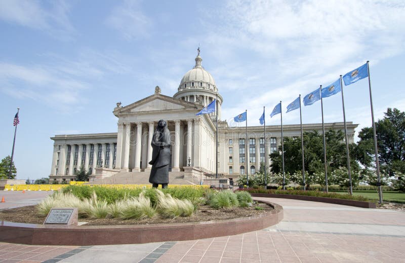 budynku capitol Oklahoma stan obrazy royalty free budynku capitol Oklahoma stan obrazy royalty free