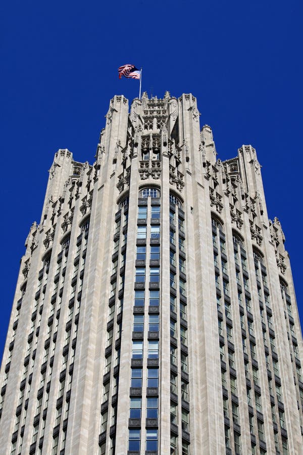 budynku Chicago trybuna zdjęcie stock budynku Chicago trybuna zdjęcie stock