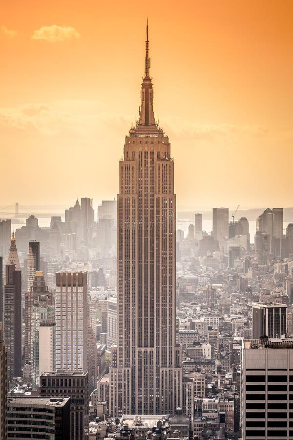 budynku imperium Manhattan nowy stan usa York fotografia royalty free budynku imperium Manhattan nowy stan usa York fotografia royalty free