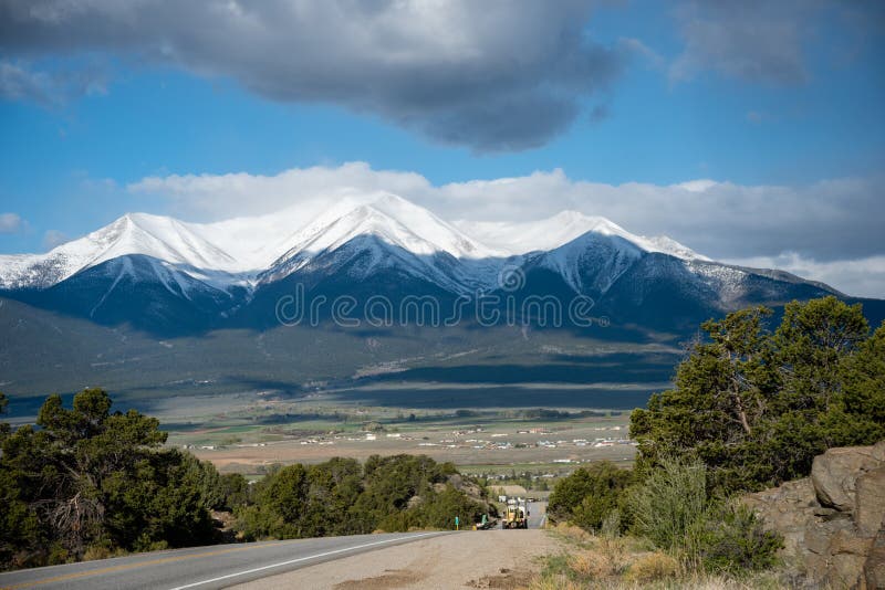 Buena Vista, Colorado stock image. Image of scenery 159628531