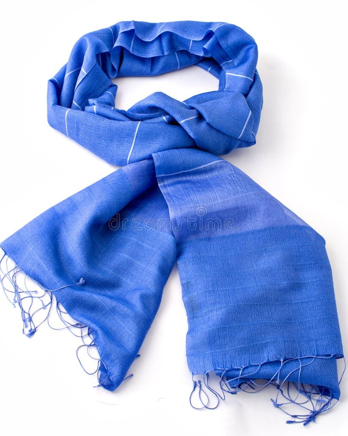 Bufanda o azul de archivo. lanas - 35301817
