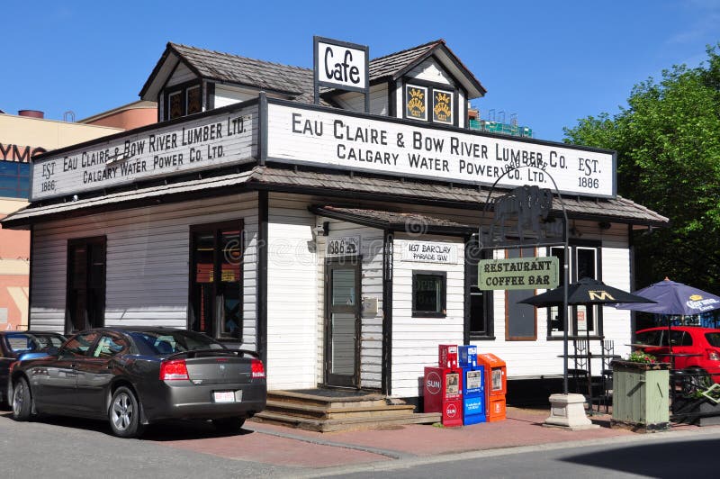 Buffalo Cafe editorial stock image. Image of urban, destination 25178764