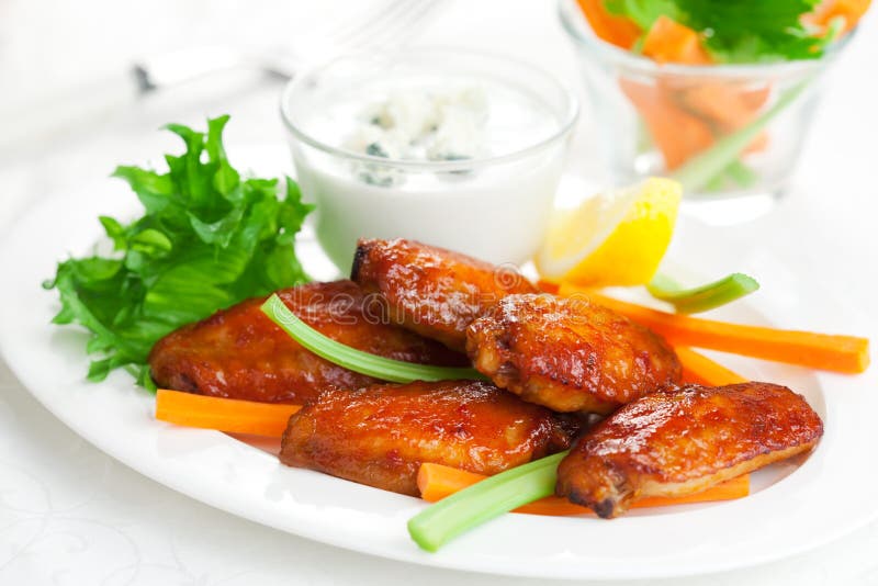 Chicken wings detail stock image. Image of wings, unhealthy 21029695