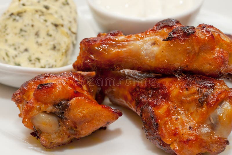 Buffalo wing platter