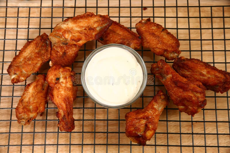 Buffalo Wings and Dip