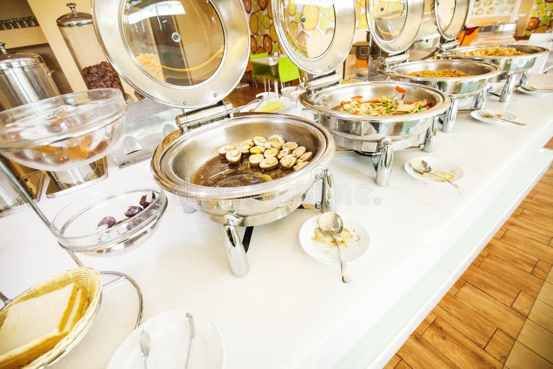 Buffet breakfast stock image. Image of banquet, asian 79706991