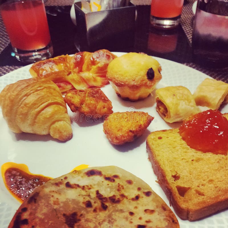 Buffet Breakfast Meal Plate Stock Image Image of buffet, breakfast