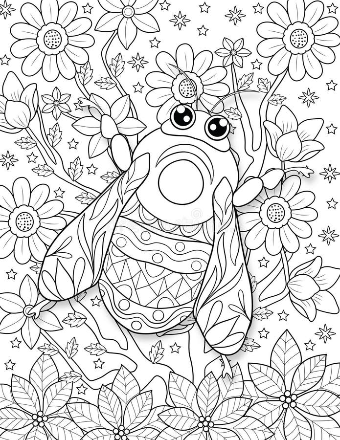 Bugs Coloring Stock Illustrations – 355 Bugs Coloring Stock ...