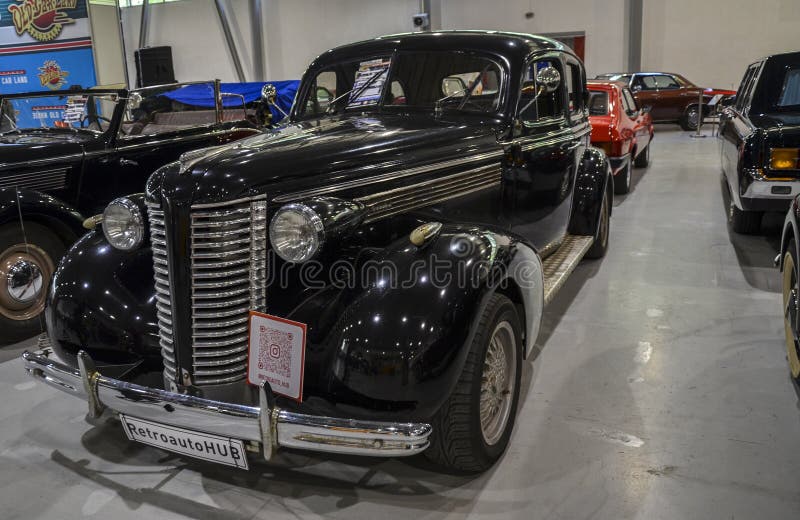 Buick Special parte del line-up Series 40 è un'auto di grandi dimensioni classica fotografie stock libere da diritti